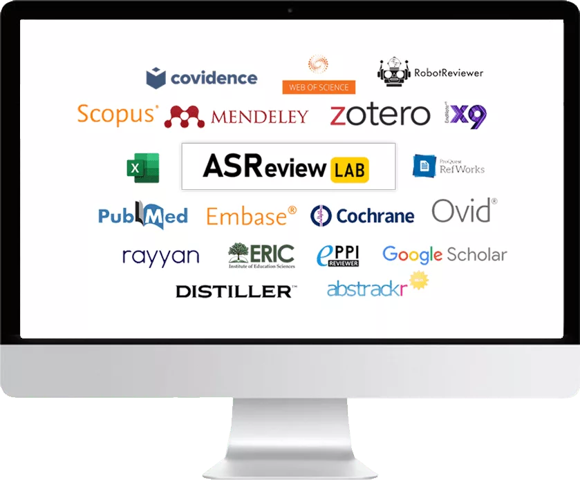 Software that works with ASReview